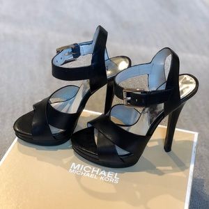 Michael Kors Oksana Black Heels